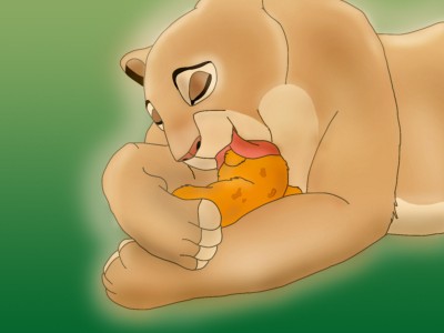 Лапа правая тут не получилась...